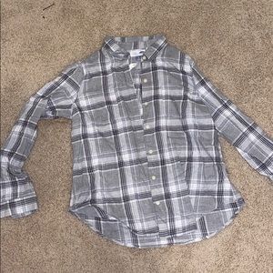 NWT Grey Old Navy Flannel